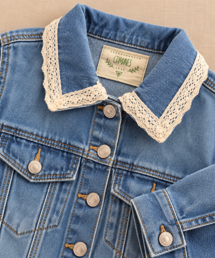 Chaqueta Denim Merletta