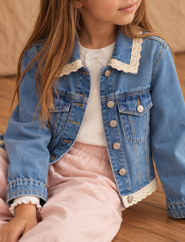 Chaqueta Denim Merletta