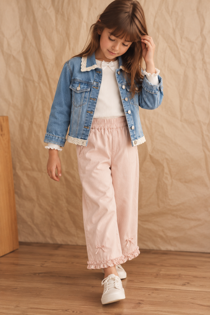 Chaqueta Denim Merletta